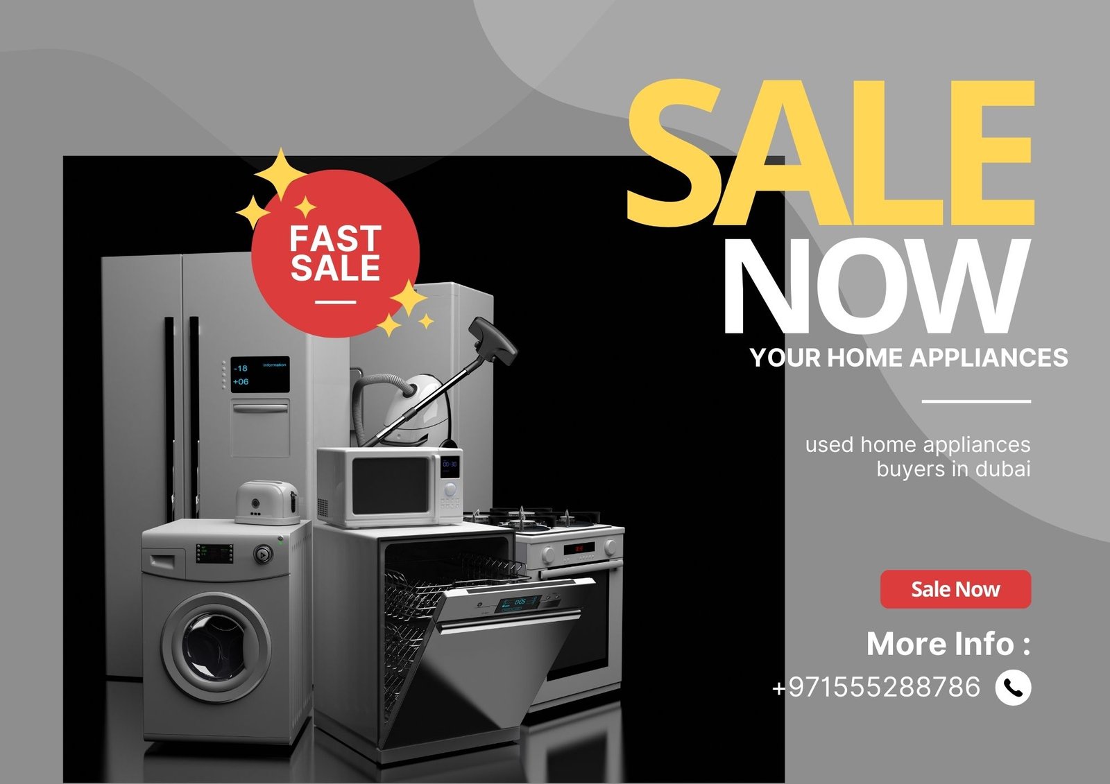 second hand home appliances buyers 